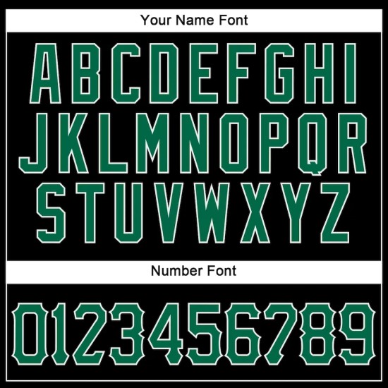 Custom Black Kelly Green-White Authentic Sleeveless Baseball Jersey