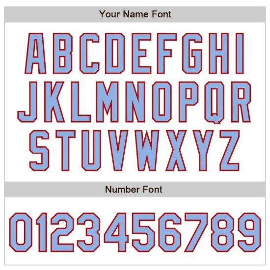 Custom White Light Blue-Red Authentic Raglan Sleeves Baseball Jersey Custom White Light Blue-Red Authentic Raglan Sleeves Baseball Jersey