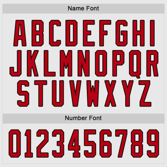 Custom White Red-Black Hockey Jersey Custom White Red-Black Hockey Jersey