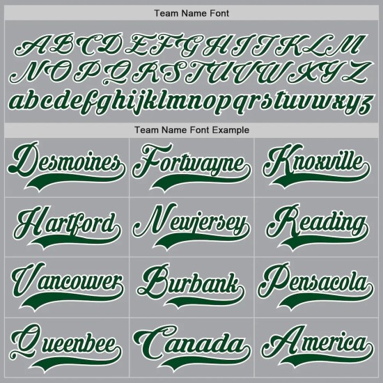 Custom Gray Green-White Hockey Lace Neck Jersey Custom Gray Green-White Hockey Lace Neck Jersey