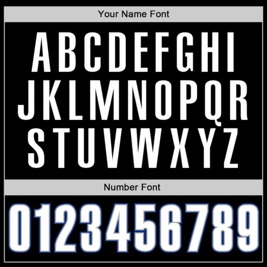 Custom Black White-Royal Performance T-Shirt