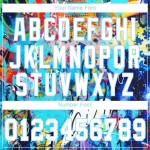 Custom Women's Graffiti Pattern White-Light Blue Multi Colored Mixed Media Art 3D V-Neck Cropped Baseball Jersey Custom Women's Graffiti Pattern White-Light Blue Multi Colored Mixed Media Art 3D V-Neck Cropped Baseball Jersey