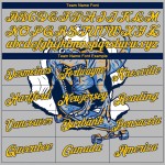 Custom Stitched Light Gray Yellow-Navy 3D Pattern Design Dinosaur Sports Pullover Sweatshirt Hoodie Custom Stitched Light Gray Yellow-Navy 3D Pattern Design Dinosaur Sports Pullover Sweatshirt Hoodie