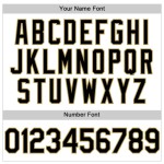 Custom White Black-Old Gold Performance Vapor Golf Polo Shirt