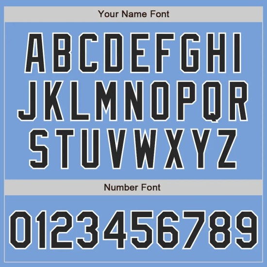 Custom Light Blue Black-White Two-Button Unisex Softball Jersey