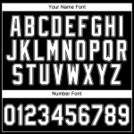 Custom Black White-Gray Performance T-Shirt