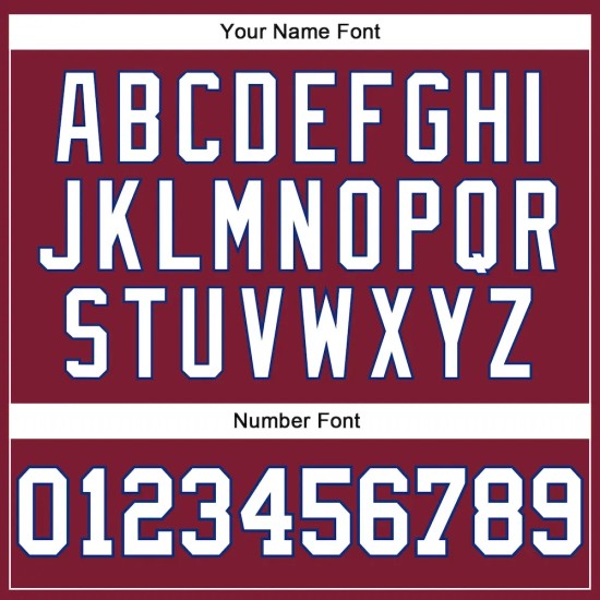 Custom Crimson White-Royal Long Sleeve Performance T-Shirt