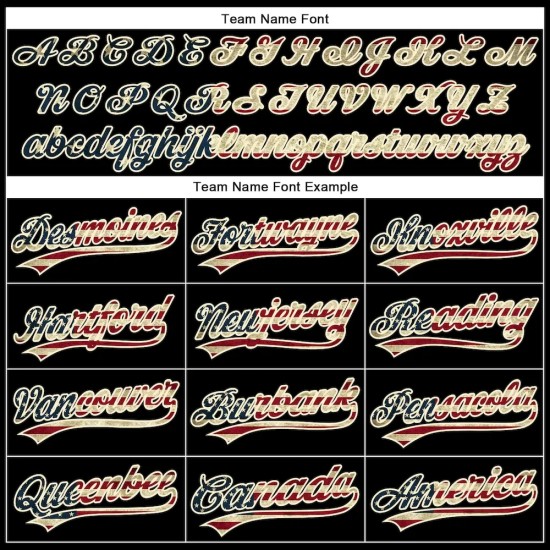 Custom Black Vintage USA Flag-Cream Performance Vapor Golf Polo Shirt