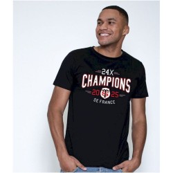 T-shirt Homme Champions de France 25