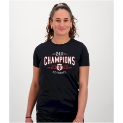 T-shirt Femme Champions de France 25